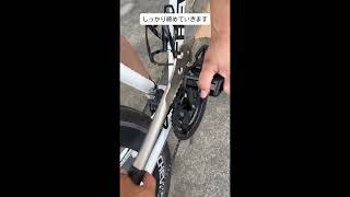 【自転車】クロスバイクのペダル交換クロスバイク クロスバイクカスタム ペダル ペダル交換三ヶ島 [upl. by Aphra]