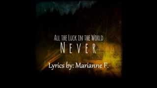 Never All The Luck In The World Lyrics Trivago [upl. by Aneetak]