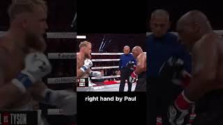 Tysons Aggression Against Jake Paul Jake Paul vs Mike Tyson paulvstyson viralshorts tyson [upl. by Aicirtap]