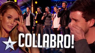 COLLABROs incredible FIRST performance  Audition  BGT Series 8 [upl. by Vudimir]