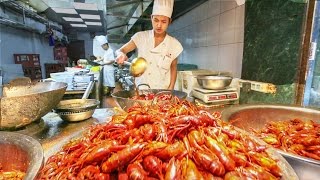 Chinese Street Food Tour in Shanghai China  Street Food in China BEST Seafood [upl. by Duquette56]