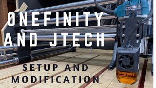 Onefinity CNC J Tech  How To Set up Laser and Special Modification [upl. by Eadrahc]