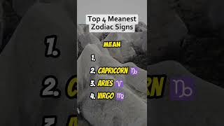 Are You a MEANIE The Zodiac Signs with the Worst Attitudes [upl. by Aklam593]