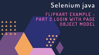 Flipkart Login Example With POM  Selenium JAVA [upl. by Bornstein]