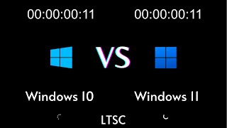 Windows 10 vs Windows 11 ltsc 2H24 — Speed Test Which is Best [upl. by Stevy59]