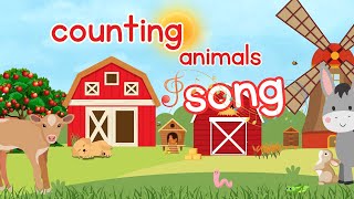 SONG  Counting Forwards and Backwards counting 20 to 1 and 1 to 20 [upl. by Kanor502]