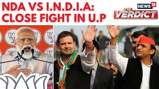 Election Results 2024  NDA INDIA Locked In Close Contest In Uttar Pradesh  SP  BJP  N18ER [upl. by Athelstan]