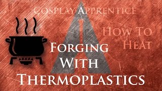 Working with Moldable Plastic  Heating Polymorph Instamorph  Cosplay Apprentice [upl. by Leicam901]