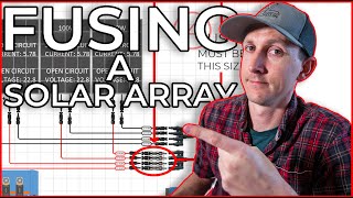 How to Fuse a Solar Panel Array for a DIY Camper Electrical System [upl. by Regdirb]