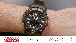 Casio GSHOCK Mudmaster GGB100 GGB1001A3 Watch HandsOn  New for Baselworld 2019  aBlogtoWatch [upl. by Fabien]