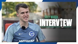 Solly March On ACL Injury Life Under De Zerbi And A Memorable Season [upl. by Wamsley171]