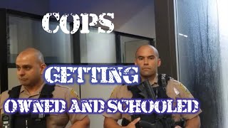 Officers Getting Schooled amp Owned 🔵🔴by citizens Compilation [upl. by Tteirrah]