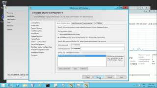 How to install SQL express 2014 on Windows 2012 R2 [upl. by Aerbua]