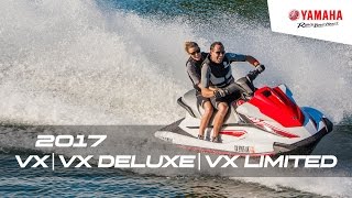 2017 VX VX Deluxe amp VX Limited  Recreational WaveRunners [upl. by Ennairam]