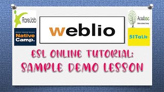 ESL Demo Lesson amp Demo Guide [upl. by Harret]