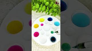 Satisfying Water Color  C For Color  shorts shortvideo satisfying watercolor [upl. by Ennovi]