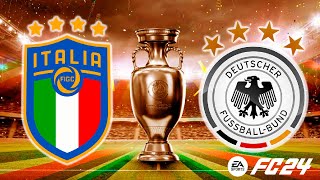 FC 24  ITALIA VS ALEMANIA EUROCOPA 2024 [upl. by Leihcey622]