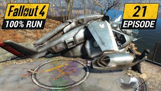 Coast Guards Crashed Vertibird  Fallout 4 Ultimate 100 Run  Ep 21 [upl. by Maletta]