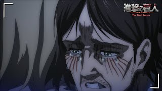 Detén a Eren Grisha se disculpa con Zeke  Shingeki No Kyojin Final Ep 20 79 [upl. by Airotnes]