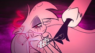 SPIDER IN A MOTHS WEB  FT ANGELDUST  VALENTINO Hazbin Hotel Comic Dub [upl. by Huxham]