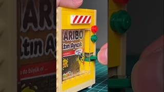 Working Lego haribo altin ayicik strawberry 🍓 vending machine lego toys vendingmachinefactory [upl. by Maxim]