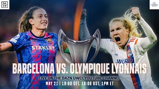 Barcelona vs Olympique Lyonnais  UEFA Womens Champions League Final 2022 Full Match [upl. by Anelrats455]