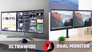 Ultrawide vs Dual Monitor [upl. by Atinaej757]