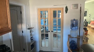 Adding French doors  DIY￼ [upl. by Hajar99]