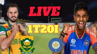 India Vs South Africa 1ST T20I  Live [upl. by Gerson]