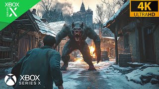 THE WEREWOLFS MASSACRE  LOOKS ABSOLUTELY TERRIFYING  Ultra Realistic Graphics 4K 60FPSRE VILLAGE [upl. by Ynej326]