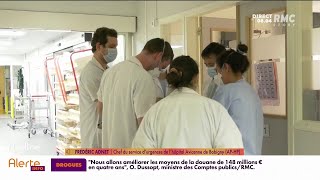 Covid19  pour lurgentiste Frédéric Adnet la situation à lhôpital saméliore [upl. by Aerbma]