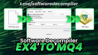 Decompile Your Expert Advisors Best Software for EX4 to MQ4 [upl. by Pangaro785]