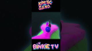 Bowling Ball Meets Kinetic Sand Dinosaur Egg 🥚🌌 Learn Colors kineticsandplay kineticsand [upl. by Chader706]