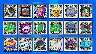 ALL GEMS amp MEGABOXES GIFTS QR CODES 🥳  BRAWL STARS QR CODES 2024 🎁  BRAWL STARS NEW UPDATE [upl. by Feilak765]