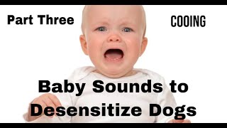 Baby Cooing Sounds to Desensitize Dogs [upl. by Elsi682]