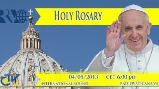 Holy Rosary with the Pope [upl. by Rebel455]