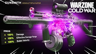 MAX DAMAGE MP5 Cold War Warzone Best MP5 Class Setup [upl. by Yesac545]