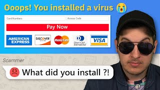 Scammers Expect 400K  I Install Malware Instead [upl. by Aimahc]