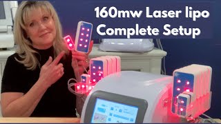 SLIM DOWN and LOSE INCHES  Laser lipo Complete Setup  NonSurgical Laser Lipo Fat REMOVAL [upl. by Ayoras]