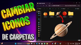 ✅ CÓMO CAMBIAR ÍCONOS DE CARPETAS EN WINDOWS  PERSONALIZAR ESCRITORIO 💻 [upl. by Soph245]