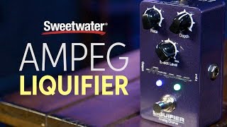 NAMM 2018 Ampeg Liquifier  Analog Chorus quick test [upl. by Nolham342]