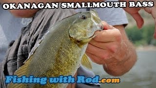 Fishing with Rod Okanagan Smallmouth Bass [upl. by Ioved]