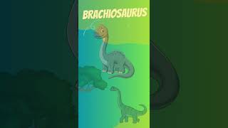 Brachiosaurus english kids learning dinosaur [upl. by Anaul]