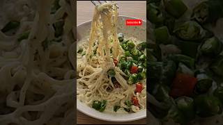 Yogurt Sauce and Herb Noodle Recipe Ready in Only 5 Minutes YogurtNoodles HerbNoodles shorts [upl. by Onairot215]