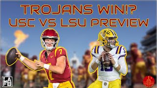 USC vs LSU Matchup  Week 1 Preview [upl. by Storz]