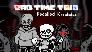 Undertale Bad Time Trio Recalled Knowledge  Phase 1 Animation [upl. by Ivo]