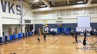 7th grade Middle School Volleyball game highlights  Libero [upl. by Duck644]