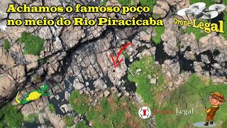 Poço no meio do Rio Piracicaba  Well in the middle  Piracicaba River  Brazil Drone Legal EP71 [upl. by Rekcut156]