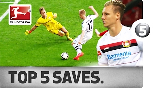 Bernd Leno  Top 5 Saves of 201617 So Far [upl. by Meldon]