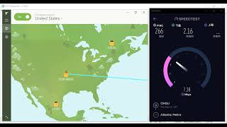 【TunnelBear VPN】Review United States Speed Test ☑️️️️ [upl. by Louanna]